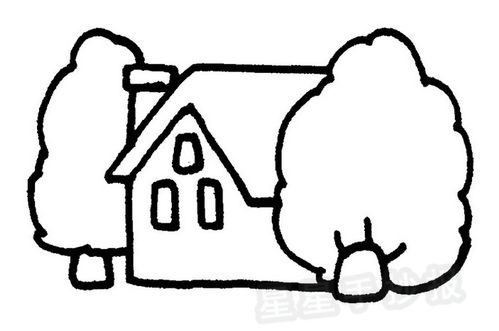 房屋设计图图标,房屋设计图简笔画