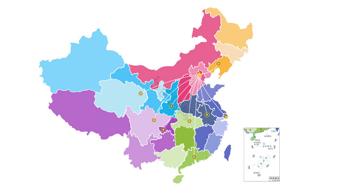 中国地图可放大各省(中国地图可放大各省电子版)