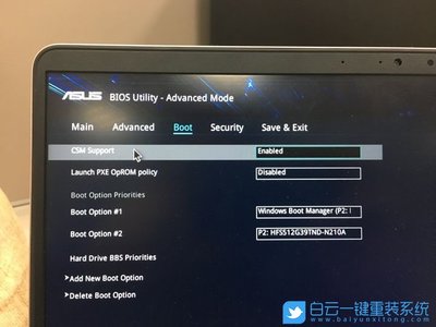 华硕重装系统bios设置(华硕重装进入bios)